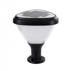 GLOBOSTAR® NATURE 90532 Φωτιστικό Κολωνάκι Κήπου LED 10W 500lm 120° με Ενσωματωμένο Φωτοβολταϊκό Panel 6V 2W & Επαναφορτιζόμενη Μπαταρία Li-ion 3.2V 8000mAh με Αισθητήρα Ημέρας-Νύχτας Αδιάβροχο IP65 Ψυχρό Λευκό 6000K - Γκρι Ανθρακί - Μ26 x Π26 x Υ30cm GLOBOSTAR® NATURE 90532 Φωτιστικό Κολωνάκι Κήπου LED 10W 500lm 120° με Ενσωματωμένο Φωτοβολταϊκό Panel 6V 2W & Επαναφορτιζόμενη Μπαταρία Li-ion 3.2V 8000mAh με Αισθητήρα Ημέρας-Νύχτας Αδιάβροχο IP65 Ψυχρό Λευκό 6000K - Γκρι Ανθρακί - Μ26 x Π26 x Υ30cm