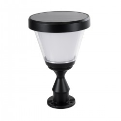 GLOBOSTAR® ARVENT 90534 Φωτιστικό Κολωνάκι Κήπου LED 10W 500lm 120° με Ενσωματωμένο Φωτοβολταϊκό Panel 6V 2W & Επαναφορτιζόμενη Μπαταρία Li-ion 3.2V 8000mAh με Αισθητήρα Ημέρας-Νύχτας Αδιάβροχο IP65 Ψυχρό Λευκό 6000K - Γκρι Ανθρακί - Μ24 x Π24 x Υ36cm GLOBOSTAR® ARVENT 90534 Φωτιστικό Κολωνάκι Κήπου LED 10W 500lm 120° με Ενσωματωμένο Φωτοβολταϊκό Panel 6V 2W & Επαναφορτιζόμενη Μπαταρία Li-ion 3.2V 8000mAh με Αισθητήρα Ημέρας-Νύχτας Αδιάβροχο IP65 Ψυχρό Λευκό 6000K - Γκρι Ανθρακί - Μ24 x Π24 x Υ36cm