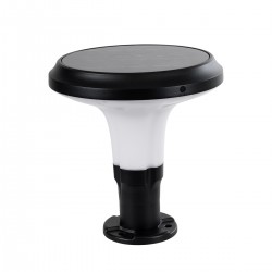 GLOBOSTAR® WHISPER 90535 Φωτιστικό Κολωνάκι Κήπου LED 10W 330lm 120° με Ενσωματωμένο Φωτοβολταϊκό Panel 6V 2W & Επαναφορτιζόμενη Μπαταρία Li-ion 3.2V 1800mAh με Αισθητήρα Ημέρας-Νύχτας Αδιάβροχο IP65 Ψυχρό Λευκό 6000K - Γκρι Ανθρακί - Μ25 x Π25 x Υ28c GLOBOSTAR® WHISPER 90535 Φωτιστικό Κολωνάκι Κήπου LED 10W 330lm 120° με Ενσωματωμένο Φωτοβολταϊκό Panel 6V 2W & Επαναφορτιζόμενη Μπαταρία Li-ion 3.2V 1800mAh με Αισθητήρα Ημέρας-Νύχτας Αδιάβροχο IP65 Ψυχρό Λευκό 6000K - Γκρι Ανθρακί - Μ25 x Π25 x Υ28c