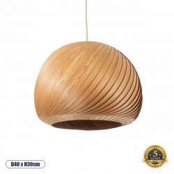 GLOBOSTAR® KAILANI 02243 Boho Κρεμαστό Φωτιστικό Οροφής με Ντουί 1 x E27 AC 220-240V IP20 - Καφέ - Μ40 x Π40 x Υ30cm GLOBOSTAR® KAILANI 02243 Boho Κρεμαστό Φωτιστικό Οροφής με Ντουί 1 x E27 AC 220-240V IP20 - Καφέ - Μ40 x Π40 x Υ30cm