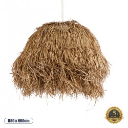 GLOBOSTAR® GUADELOUPE 02158 Boho Κρεμαστό Φωτιστικό Οροφής με Ντουί 1 x E27 AC 220-240V IP20 - Μπεζ - Μ80 x Π80 x Υ60cm GLOBOSTAR® GUADELOUPE 02158 Boho Κρεμαστό Φωτιστικό Οροφής με Ντουί 1 x E27 AC 220-240V IP20 - Μπεζ - Μ80 x Π80 x Υ60cm