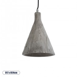 GLOBOSTAR® VOLCANO 01080 Μοντέρνο Κρεμαστό Φωτιστικό Οροφής με Ντουί 1 x E27 AC 220-240V IP20 - Γκρι - Μ17 x Π17 x Υ24cm GLOBOSTAR® VOLCANO 01080 Μοντέρνο Κρεμαστό Φωτιστικό Οροφής με Ντουί 1 x E27 AC 220-240V IP20 - Γκρι - Μ17 x Π17 x Υ24cm