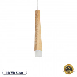 GLOBOSTAR® CALISTA 01252 Μοντέρνο Κρεμαστό Φωτιστικό Οροφής με Ντουί 1 x G4 AC 220-240V IP20 - Μπεζ - Μ4 x Π3 x Υ33cm GLOBOSTAR® CALISTA 01252 Μοντέρνο Κρεμαστό Φωτιστικό Οροφής με Ντουί 1 x G4 AC 220-240V IP20 - Μπεζ - Μ4 x Π3 x Υ33cm