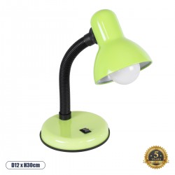 GloboStar® STUDENT 01533 Μοντέρνο Επιτραπέζιο Φωτιστικό Πορτατίφ Μονόφωτο 1 x E27 IP20 Πράσινο Μέταλλο με Μαύρο Πλαστικό - Μ12 x Π12 x Υ32cm GloboStar® STUDENT 01533 Μοντέρνο Επιτραπέζιο Φωτιστικό Πορτατίφ Μονόφωτο 1 x E27 IP20 Πράσινο Μέταλλο με Μαύρο Πλαστικό - Μ12 x Π12 x Υ32cm