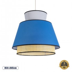 GLOBOSTAR® SAIGE 01918 Boho Κρεμαστό Φωτιστικό Οροφής με Ντουί 1 x E27 AC 220-240V IP20 - Πολύχρωμο - Μ50 x Π50 x Υ45cm GLOBOSTAR® SAIGE 01918 Boho Κρεμαστό Φωτιστικό Οροφής με Ντουί 1 x E27 AC 220-240V IP20 - Πολύχρωμο - Μ50 x Π50 x Υ45cm