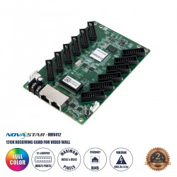 GLOBOSTAR® MRV412-N 41056 Novastar MRV412-N Receiving Card για Οθόνες LED Video Wall 12 x HUB75E με Loading Capacity σε Pixel 512 x 512px - Gigabit Network Ethernet Input & Output Ports - DC 5V IP20 - Μ14.6 x Π9.2 x Υ1.8cm - 2 Χρόνια Εγγύηση GLOBOSTAR® MRV412-N 41056 Novastar MRV412-N Receiving Card για Οθόνες LED Video Wall 12 x HUB75E με Loading Capacity σε Pixel 512 x 512px - Gigabit Network Ethernet Input & Output Ports - DC 5V IP20 - Μ14.6 x Π9.2 x Υ1.8cm - 2 Χρόνια Εγγύηση