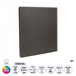 GLOBOSTAR® FLOORWALL 41059 Module για Διαδραστική Οθόνη Πατώματος Video Wall 25x25cm 84x84px P2.97 LED 50W 3840Hz 7056 Dots ≥4500cd/㎡ Nits DC 5V Εξωτερικού Χώρου IP65 Full Color S1/42 14Bits - Kinglight SMD1415 - Αριστερό - Μ25 x Π2.5 x Υ25cm - 2 Χρόνια Ε GLOBOSTAR® FLOORWALL 41059 Module για Διαδραστική Οθόνη Πατώματος Video Wall 25x25cm 84x84px P2.97 LED 50W 3840Hz 7056 Dots ≥4500cd/㎡ Nits DC 5V Εξωτερικού Χώρου IP65 Full Color S1/42 14Bits - Kinglight SMD1415 - Αριστερό - Μ25 x Π2.5 x Υ25cm - 2 Χρόνια Ε