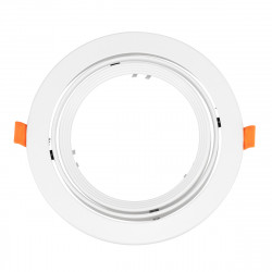 GLOBOSTAR® VITA 77850 Χωνευτή Κινούμενη Βάση για Σποτ AR111 για Ντουί GU10/GU5.3 IP20 - Λευκό - Μ17 x Π17 x Υ4.5cm / Q16cm GLOBOSTAR® VITA 77850 Χωνευτή Κινούμενη Βάση για Σποτ AR111 για Ντουί GU10/GU5.3 IP20 - Λευκό - Μ17 x Π17 x Υ4.5cm / Q16cm