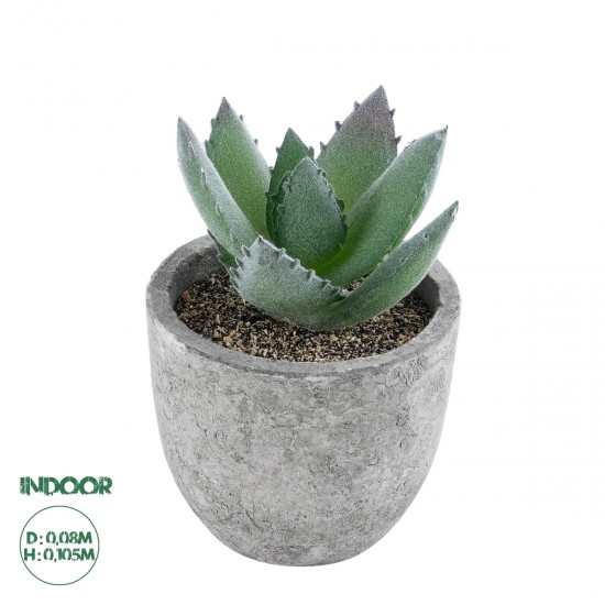 GloboStar® Artificial Garden SUCCULENT ALOE 21026 Διακοσμητικό Φυτό Παχύφυτο Αλόη Υ10.5cm GloboStar® Artificial Garden SUCCULENT ALOE 21026 Διακοσμητικό Φυτό Παχύφυτο Αλόη Υ10.5cm