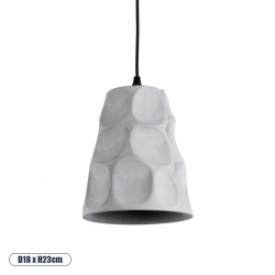GLOBOSTAR® TRIBECA 01327 Μοντέρνο Κρεμαστό Φωτιστικό Οροφής με Ντουί 1 x E27 AC 220-240V IP20 - Γκρι - Μ18 x Π18 x Υ23cm GLOBOSTAR® TRIBECA 01327 Μοντέρνο Κρεμαστό Φωτιστικό Οροφής με Ντουί 1 x E27 AC 220-240V IP20 - Γκρι - Μ18 x Π18 x Υ23cm
