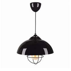 GLOBOSTAR® INDUSTRY 204-0110 Μοντέρνο Κρεμαστό Φωτιστικό Οροφής με Ντουί 1 x E27 AC 220-240V IP20 - Μαύρο - Μ30 x Π30 x Υ25cm GLOBOSTAR® INDUSTRY 204-0110 Μοντέρνο Κρεμαστό Φωτιστικό Οροφής με Ντουί 1 x E27 AC 220-240V IP20 - Μαύρο - Μ30 x Π30 x Υ25cm