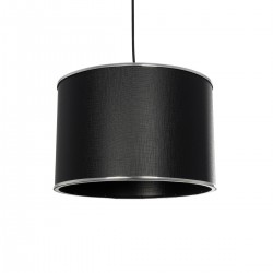 GLOBOSTAR® ELECTRA 203-0111 Μοντέρνο Κρεμαστό Φωτιστικό Οροφής με Ντουί 1 x E27 AC 220-240V IP20 - Mαύρο & Ασημί - Μ30 x Π30 x Υ23cm GLOBOSTAR® ELECTRA 203-0111 Μοντέρνο Κρεμαστό Φωτιστικό Οροφής με Ντουί 1 x E27 AC 220-240V IP20 - Mαύρο & Ασημί - Μ30 x Π30 x Υ23cm
