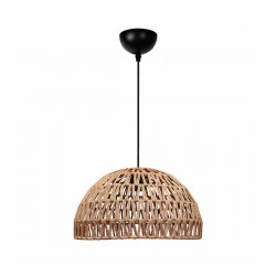 GLOBOSTAR® SAND 204-0167 Boho Κρεμαστό Φωτιστικό Οροφής με Ντουί 1 x E27 AC 220-240V IP20 - Μπεζ - Μ29 x Π29 x Υ16cm GLOBOSTAR® SAND 204-0167 Boho Κρεμαστό Φωτιστικό Οροφής με Ντουί 1 x E27 AC 220-240V IP20 - Μπεζ - Μ29 x Π29 x Υ16cm