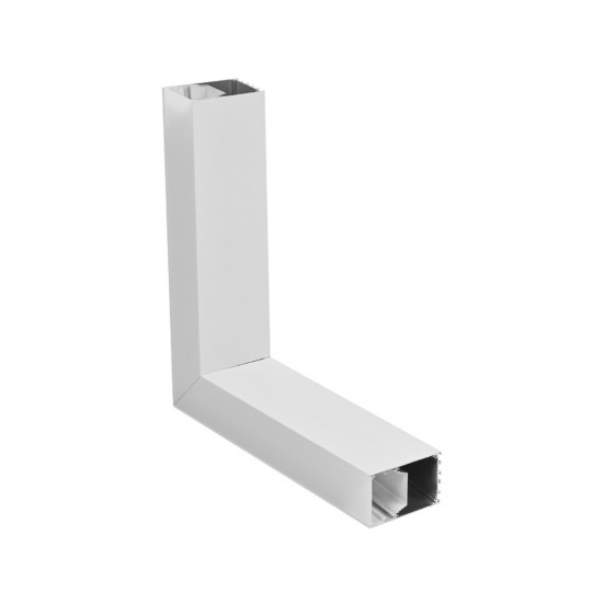 GLOBOSTAR® ALP-CORNER-SIDE90 BRIGHTRAIL 61777 Επιφανειακό / Κρεμαστό Προφίλ Αλουμινίου Γωνία με Λευκό Γαλακτερό Πατητό Κάλυμμα για Ταινίες LED IP20 - Λευκό Ματ - Μ30 x Π5 x Υ7.5cm GLOBOSTAR® ALP-CORNER-SIDE90 BRIGHTRAIL 61777 Επιφανειακό / Κρεμαστό Προφίλ Αλουμινίου Γωνία με Λευκό Γαλακτερό Πατητό Κάλυμμα για Ταινίες LED IP20 - Λευκό Ματ - Μ30 x Π5 x Υ7.5cm