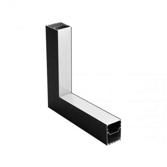 GLOBOSTAR® ALP-CORNER-IN90 BRIGHTRAIL 61781 Επιφανειακό / Κρεμαστό Προφίλ Αλουμινίου Γωνία με Λευκό Γαλακτερό Πατητό Κάλυμμα για Ταινίες LED IP20 - Μαύρο Ματ - Μ30 x Π5 x Υ7.5cm GLOBOSTAR® ALP-CORNER-IN90 BRIGHTRAIL 61781 Επιφανειακό / Κρεμαστό Προφίλ Αλουμινίου Γωνία με Λευκό Γαλακτερό Πατητό Κάλυμμα για Ταινίες LED IP20 - Μαύρο Ματ - Μ30 x Π5 x Υ7.5cm