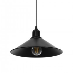GLOBOSTAR® FERRO 203-0084 Μοντέρνο Κρεμαστό Φωτιστικό Οροφής με Ντουί 1 x E27 AC 220-240V IP20 - Μαύρο - Μ30 x Π30 x Υ15cm GLOBOSTAR® FERRO 203-0084 Μοντέρνο Κρεμαστό Φωτιστικό Οροφής με Ντουί 1 x E27 AC 220-240V IP20 - Μαύρο - Μ30 x Π30 x Υ15cm