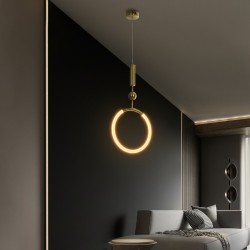 kelvo® GLOW 61678 Μοντέρνο Κρεμαστό Φωτιστικό Οροφής LED 18W 1800lm 360° AC 220-240V IP20 Ρυθμιζόμενο Λευκό CCT με On/Off 2700K/4500K/6000K - Lumileds SMD Chip - Χρυσό Πλατίνα & Λευκό Νήμα - Μ30 x Π6 x Υ60cm - 3 Χρόνια Εγγύηση kelvo® GLOW 61678 Μοντέρνο Κρεμαστό Φωτιστικό Οροφής LED 18W 1800lm 360° AC 220-240V IP20 Ρυθμιζόμενο Λευκό CCT με On/Off 2700K/4500K/6000K - Lumileds SMD Chip - Χρυσό Πλατίνα & Λευκό Νήμα - Μ30 x Π6 x Υ60cm - 3 Χρόνια Εγγύηση