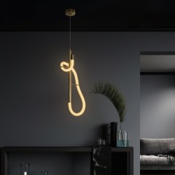 kelvo® GLOW 61680 Μοντέρνο Κρεμαστό Φωτιστικό Οροφής LED 24W 2400lm 360° AC 220-240V IP20 Ρυθμιζόμενο Λευκό CCT με On/Off 2700K/4500K/6000K - Lumileds SMD Chip - Χρυσό Πλατίνα & Λευκό Νήμα - Μ24 x Π10 x Υ62cm - 3 Χρόνια Εγγύηση kelvo® GLOW 61680 Μοντέρνο Κρεμαστό Φωτιστικό Οροφής LED 24W 2400lm 360° AC 220-240V IP20 Ρυθμιζόμενο Λευκό CCT με On/Off 2700K/4500K/6000K - Lumileds SMD Chip - Χρυσό Πλατίνα & Λευκό Νήμα - Μ24 x Π10 x Υ62cm - 3 Χρόνια Εγγύηση