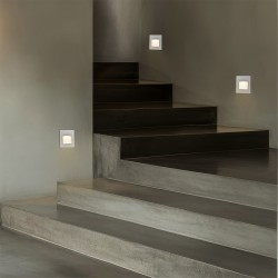kelvo® STEPART KLV-101-0079 Μοντέρνο Χωνευτό Φωτιστικό Σκαλοπατιού - Διαδρόμου LED 3W 375lm 45° AC 220-240V Αδιάβροχο IP65 Θερμό Λευκό 2700K - Lumileds SMD Chip & TÜV SÜD Driver - Λευκό Ματ - Μ8.5 x Π5 x Υ8.5cm / Q6.72 x 6.72cm - 5 Χρόνια Εγγύηση kelvo® STEPART KLV-101-0079 Μοντέρνο Χωνευτό Φωτιστικό Σκαλοπατιού - Διαδρόμου LED 3W 375lm 45° AC 220-240V Αδιάβροχο IP65 Θερμό Λευκό 2700K - Lumileds SMD Chip & TÜV SÜD Driver - Λευκό Ματ - Μ8.5 x Π5 x Υ8.5cm / Q6.72 x 6.72cm - 5 Χρόνια Εγγύηση