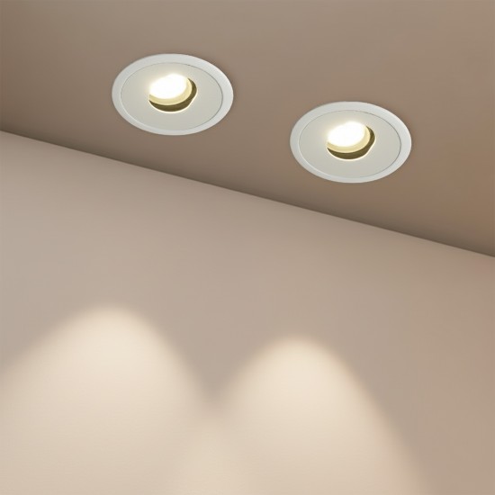 kelvo® ASYMMETRICAL KLV-101-0133 Χωνευτό Downlight Σποτ LED 7W 875lm 15°x30° AC 220-240V IP20 Φυσικό Λευκό 4500K - Bridgelux COB Chip & TÜV SÜD Driver - Λευκό Ματ - Μ8.3 x Π8.3 x Υ8.16cm / Q7.3cm - 5 Χρόνια Εγγύηση