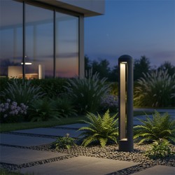 kelvo® GREMO KLV-101-0122 Μοντέρνο Φωτιστικό Κολωνάκι Κήπου LED 7W 735lm 45° AC 220-240V Αδιάβροχο IP65 Θερμό Λευκό 2700K - Bridgelux COB Chip & TÜV SÜD Driver - Γκρι Ανθρακί Ματ - Μ10.8 x Π10.8 x Υ50cm - 5 Χρόνια Εγγύηση kelvo® GREMO KLV-101-0122 Μοντέρνο Φωτιστικό Κολωνάκι Κήπου LED 7W 735lm 45° AC 220-240V Αδιάβροχο IP65 Θερμό Λευκό 2700K - Bridgelux COB Chip & TÜV SÜD Driver - Γκρι Ανθρακί Ματ - Μ10.8 x Π10.8 x Υ50cm - 5 Χρόνια Εγγύηση