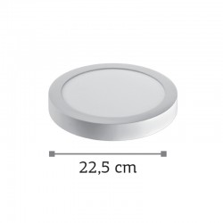 InLight LED Mounted Panel 20watt Στρογγυλό 3000Κ Θερμό Λευκό D:22,5cm (2.20.04.1) InLight LED Mounted Panel 20watt Στρογγυλό 3000Κ Θερμό Λευκό D:22,5cm (2.20.04.1)