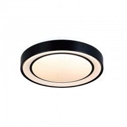 InLight Πλαφονιέρα οροφής LED 27W 3CCT από μαύρο μέταλλο και ακρυλικό D:40cm (42179-Β) InLight Πλαφονιέρα οροφής LED 27W 3CCT από μαύρο μέταλλο και ακρυλικό D:40cm (42179-Β)