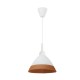 InLight Κρεμαστό φωτιστικό από καφέ γυαλί 1XE14 D:18cm (4409-Γ-Καφέ) InLight Κρεμαστό φωτιστικό από καφέ γυαλί 1XE14 D:18cm (4409-Γ-Καφέ)