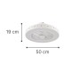 it-Lighting Almanor 36W 3CCT LED Fan Light in White Color (101000410) it-Lighting Almanor 36W 3CCT LED Fan Light in White Color (101000410)