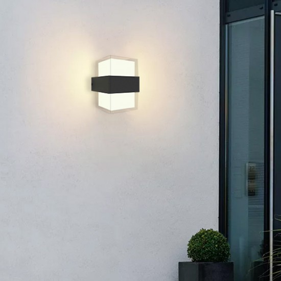 it-Lighting Louise LED 8W 3000K Outdoor Wall Lamp Anthracite D:10,5cmx13,3cm (80203341) it-Lighting Louise LED 8W 3000K Outdoor Wall Lamp Anthracite D:10,5cmx13,3cm (80203341)