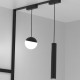 InLight Φωτιστικό LED 6W 3000K για Ultra-Thin μαγνητική ράγα σε μαύρη απόχρωση D:10cm (T04301-BL) InLight Φωτιστικό LED 6W 3000K για Ultra-Thin μαγνητική ράγα σε μαύρη απόχρωση D:10cm (T04301-BL)