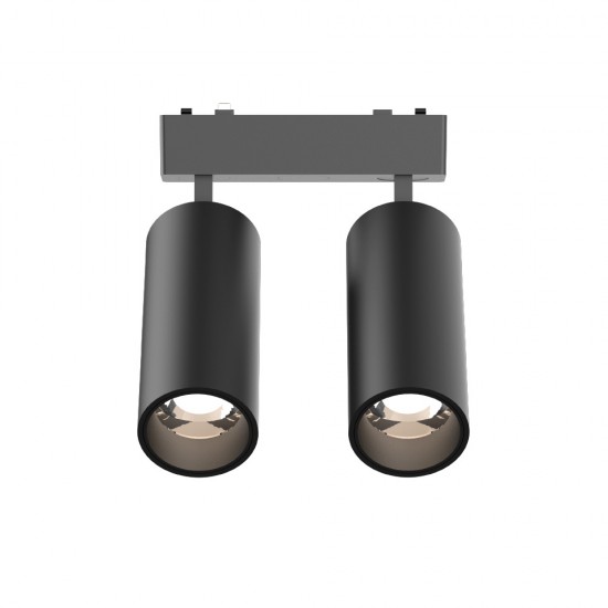 InLight Φωτιστικό LED 2x9W 3CCT για Ultra-Thin μαγνητική ράγα σε μαύρη απόχρωση D:16cmX4,4cm (T05205-BL) InLight Φωτιστικό LED 2x9W 3CCT για Ultra-Thin μαγνητική ράγα σε μαύρη απόχρωση D:16cmX4,4cm (T05205-BL)
