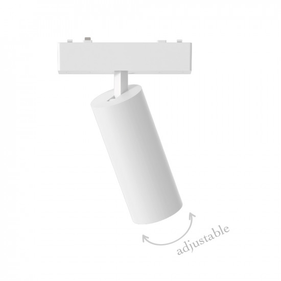 InLight Φωτιστικό LED 9W 3CCT για Ultra-Thin μαγνητική ράγα σε λευκή απόχρωση (by tuya and zigbee) D:16cmX4,5cm (T05105-WH)