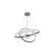 Inlight Κρεμαστό φωτιστικό LED 60W 3CCT (by switch on base) σε χρώμιο D:60cm (6102-Golden) Inlight Κρεμαστό φωτιστικό LED 60W 3CCT (by switch on base) σε χρώμιο D:60cm (6102-Golden)