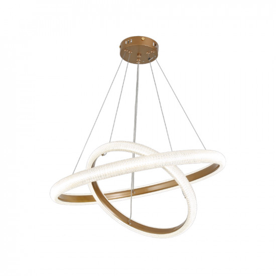 Inlight Κρεμαστό φωτιστικό LED 60W 3CCT (by switch on base) σε χρώμιο D:60cm (6102-Golden) Inlight Κρεμαστό φωτιστικό LED 60W 3CCT (by switch on base) σε χρώμιο D:60cm (6102-Golden)