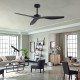 it-Lighting Trent -Fan in Black Color (102000625)