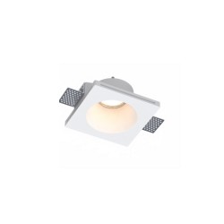 Inlight Χωνευτό τετράγωνο σποτ από γύψο 1XGU10 D:12cm (Χ0014-WH) Inlight Χωνευτό τετράγωνο σποτ από γύψο 1XGU10 D:12cm (Χ0014-WH)