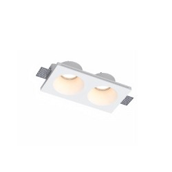 Inlight Χωνευτό σποτ από γύψο 2XGU10 D:21cm (Χ0015-WH) Inlight Χωνευτό σποτ από γύψο 2XGU10 D:21cm (Χ0015-WH)