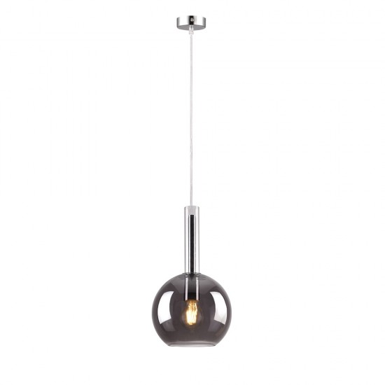 Inlight Κρεμαστό φωτιστικό από φιμέ γυαλί 1XE27 D:20x36cm (4080) Inlight Κρεμαστό φωτιστικό από φιμέ γυαλί 1XE27 D:20x36cm (4080)
