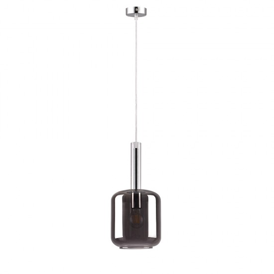 Inlight Κρεμαστό φωτιστικό από φιμέ γυαλί 1XE27 D:18x36cm (4081) Inlight Κρεμαστό φωτιστικό από φιμέ γυαλί 1XE27 D:18x36cm (4081)