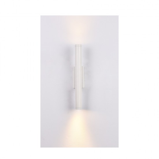 Inlight Επιτοίχιο φωτιστικό LED 2*5W 3000K σε λευκή απόχρωση απο αλουμίνιο D:30x6cm (43061-White) Inlight Επιτοίχιο φωτιστικό LED 2*5W 3000K σε λευκή απόχρωση απο αλουμίνιο D:30x6cm (43061-White)