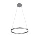 Inlight Κρεμαστό φωτιστικό LED 36W 3CCT (by switch on base) D:80cm (6095-AB-Silver) Inlight Κρεμαστό φωτιστικό LED 36W 3CCT (by switch on base) D:80cm (6095-AB-Silver)