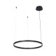 Inlight Κρεμαστό φωτιστικό LED 45W 3CCT (by switch on base) D:100cm (6095-AA-Black) Inlight Κρεμαστό φωτιστικό LED 45W 3CCT (by switch on base) D:100cm (6095-AA-Black)