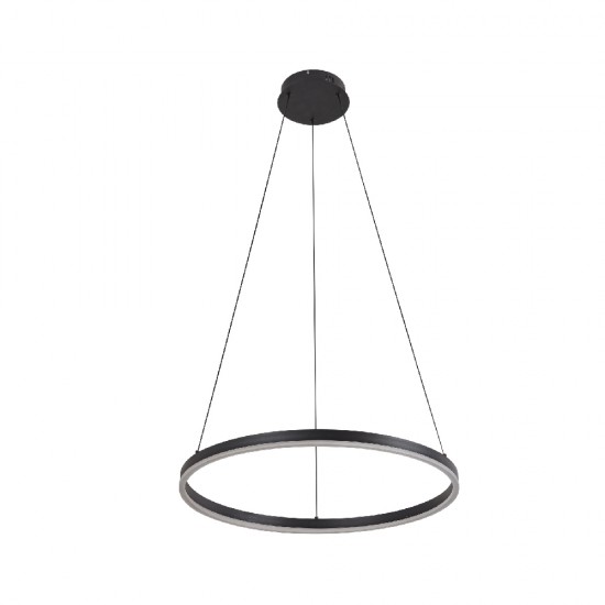 Inlight Κρεμαστό φωτιστικό LED 45W 3CCT (by switch on base) D:100cm (6095-AA-Black) Inlight Κρεμαστό φωτιστικό LED 45W 3CCT (by switch on base) D:100cm (6095-AA-Black)
