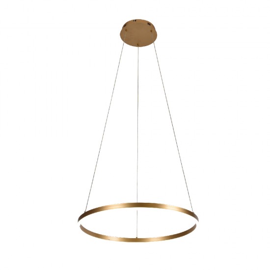 Inlight Κρεμαστό φωτιστικό LED 45W 3CCT (by switch on base) D:100cm (6095-AA-Golden) Inlight Κρεμαστό φωτιστικό LED 45W 3CCT (by switch on base) D:100cm (6095-AA-Golden)