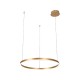 Inlight Κρεμαστό φωτιστικό LED 45W 3CCT (by switch on base) D:100cm (6095-AA-Golden) Inlight Κρεμαστό φωτιστικό LED 45W 3CCT (by switch on base) D:100cm (6095-AA-Golden)