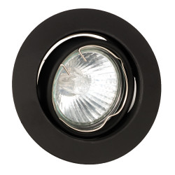 InLight Χωνευτό σποτ από μαύρο μέταλλο 1XGU10 D:9cm (43277-Μαύρο) InLight Χωνευτό σποτ από μαύρο μέταλλο 1XGU10 D:9cm (43277-Μαύρο)