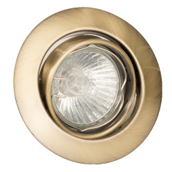 InLight Χωνευτό σποτ από οξυντέ μέταλλο 1XGU10 D:9cm (43277-Οξυντέ) InLight Χωνευτό σποτ από οξυντέ μέταλλο 1XGU10 D:9cm (43277-Οξυντέ)