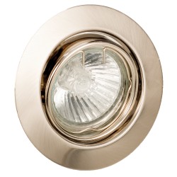 InLight Χωνευτό σποτ από νίκελ ματ μέταλλο 1XGU10 D:9cm (43277-Νίκελ Ματ) InLight Χωνευτό σποτ από νίκελ ματ μέταλλο 1XGU10 D:9cm (43277-Νίκελ Ματ)