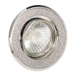 InLight Χωνευτό σποτ από χρώμιο μέταλλο 1XGU10 D:9,5cm (43285-Χρώμιο) InLight Χωνευτό σποτ από χρώμιο μέταλλο 1XGU10 D:9,5cm (43285-Χρώμιο)